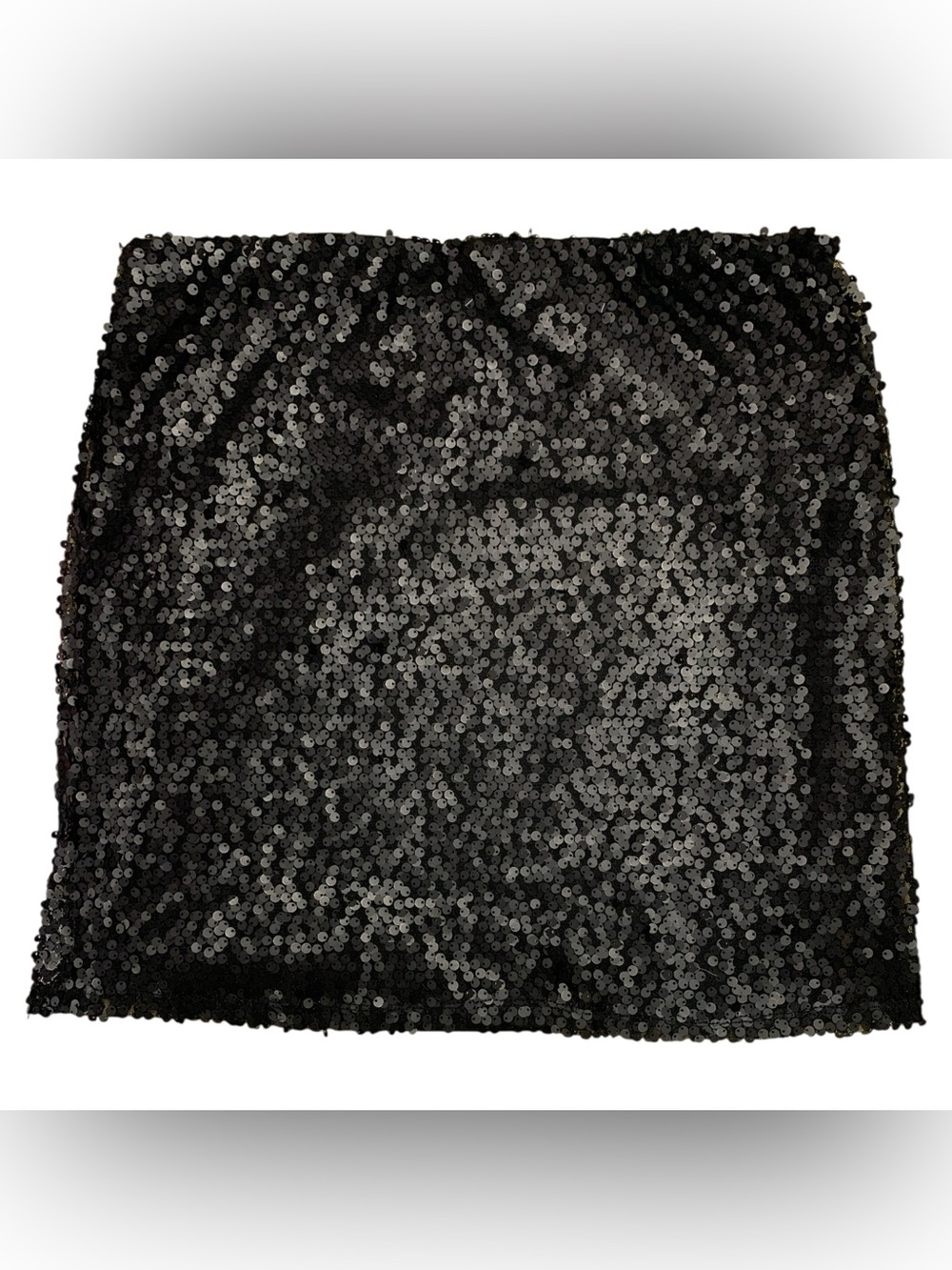 American Rag Black Sequin Mini Skirt Size L